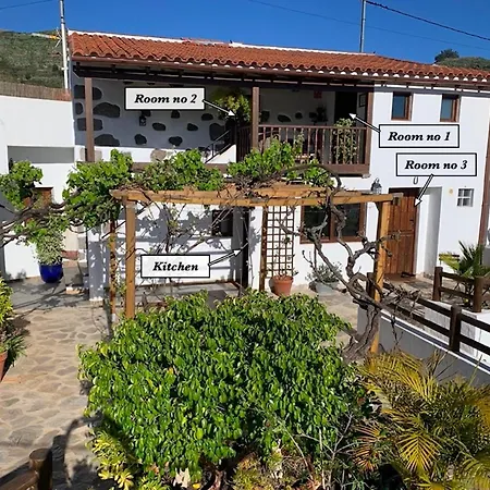 La Casa De Arriba, Private In Teror, Gran Canaria *